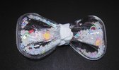 Strik confetti transparant-wit met duckklem - Kinderen - Feestje - Bewegende confetti