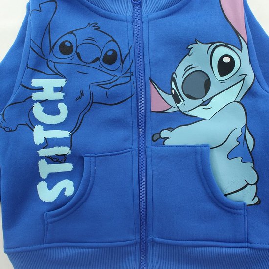 Disney Lilo & Stitch Set - Joggingpak / Vrijetijdspak - Vest + Broek - Maat 116 - Disney