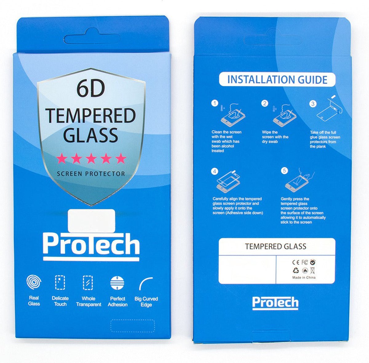 MF TCL 20 Pro 5G 6D Screenprotector - Tempered Glass - Beschermglas - Gehard Glas - Screen Protector Glas 2 stuks
