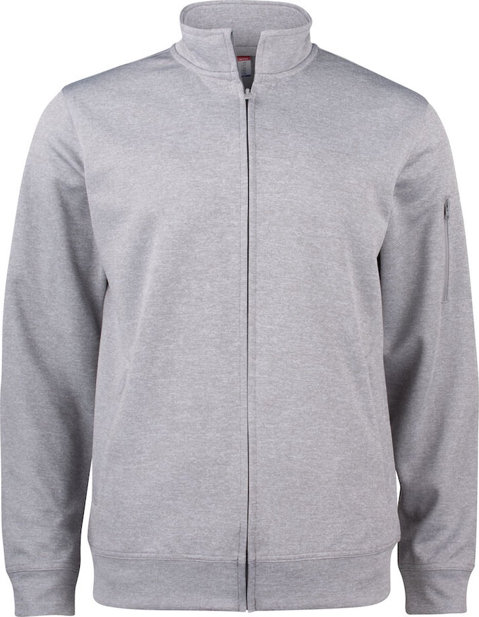 Clique Basic Active Cardigan 021016 - Grijs-melange - 4XL