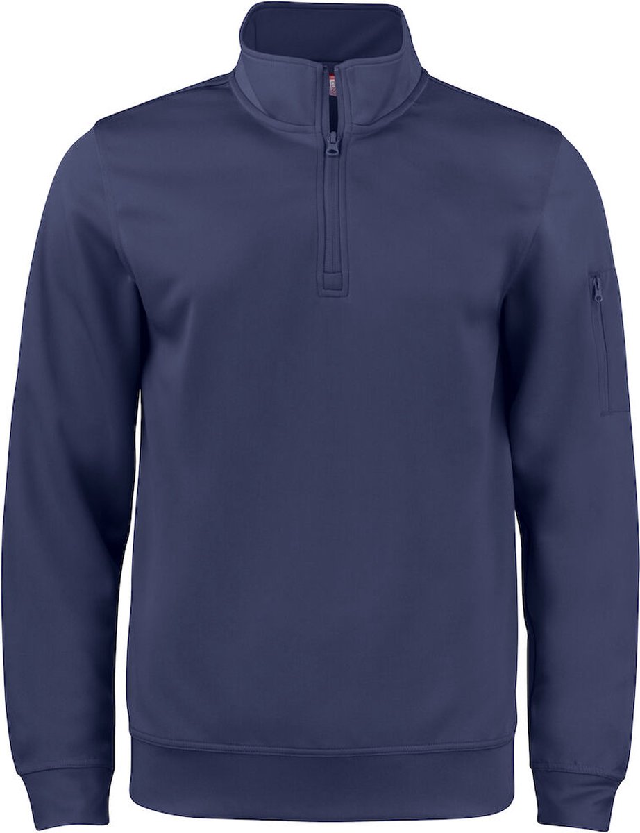 Clique Basic Active Half Zip 021013 - Dark Navy - 3XL