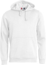 Clique Basic Hoody 021031 - Wit - 3XL