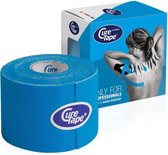 Cure Tape Classic - 5cmx5m Elastisch Katoen - Water Resistent - Latexvrij - Ventilerende, Hypoallergene Acryllijmlaag - Sterk
