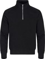 Clique Classic Half Zip 021043 - Zwart - XXL