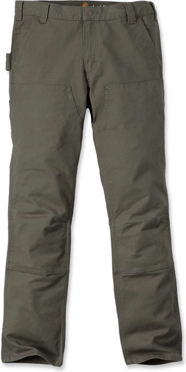 Carhartt Herenbroek Stretch Duck Double Front Tarmac