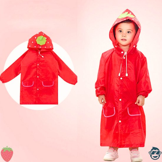 Imperméable / Poncho Cute Blue Bus pour enfants 2-6 ans (taille 120) | BoefieBoef | Polyester - poncho de pluie - combinaison de pluie - veste - pluie - manteau artisanal - déguisements - voiture - bleu - 1 taille - carnaval