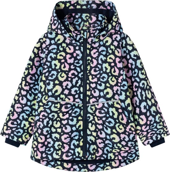NAME IT NMFMAXI JACKET MULTI LEO Filles - Taille 98