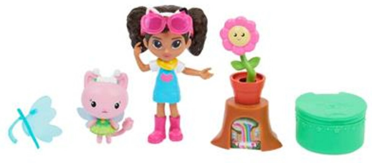 Gabby's Poppenhuis - Tuin Speelset met Gabby & Kitty Fee — afbeelding 11