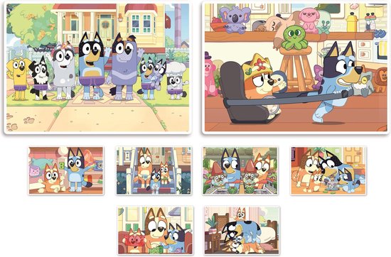 Clementoni - Edukit - 4 in 1 Educatieve Bluey Speelset - Vanaf 6 jaar ...
