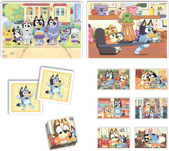 Clementoni - Edukit - 4 in 1 Educatieve Bluey Speelset - Vanaf 6 jaar ...