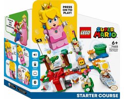 foto van LEGO Super Mario Avonturen met Peach startset, Speelgoed voor Kinderen van 6+ Jaar - 71403