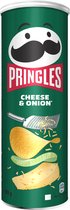 9x Pringles Chips Cheese & Onion 165 gr