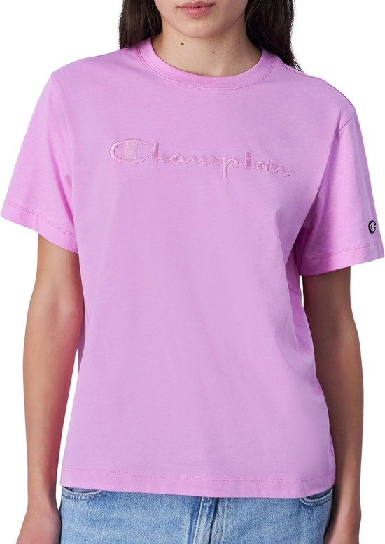 Champion Big Tonal Logo Shirt Dames Maat L bol