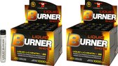 M Double You - Liquid Burner (2 x 20 ampullen) - L-Carnitine - Vitamine B6 - Fatburner - Afvallen - Vetverbrander - Vloeibaar - Voordeelverpakking
