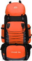 Avoir Avoir®- Extra Groot - 80 x 36 x 25 cm-90 liter - Oranje- Backpack XL -Heupriem - 6 Vakken - Militaire Rugzak - Rugtas - Reistas - Rugzak - Hiken - Outdoor - Survival