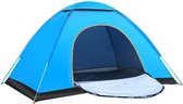 B.O.S. 2-3 Persoons Pop-Up Tent - Festivaltent - 210 x 160 x 110 CM - Oranje - 2 Openingen - Met Opbergtas