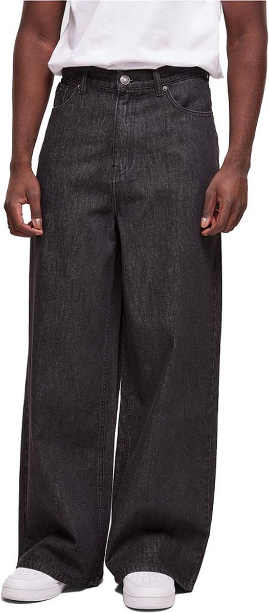 Urban Classics 90’s Loose Jeans Wijde broek Taille 38 inch Zwart
