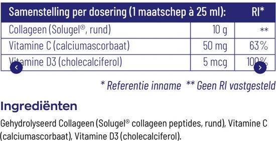 Vitakruid - Collageen Solugel Poeder - 250 gr