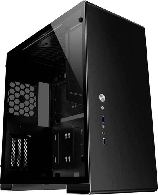 Kolink U5S Black Midi-tower Gaming-behuizing, Behuizing Zwart