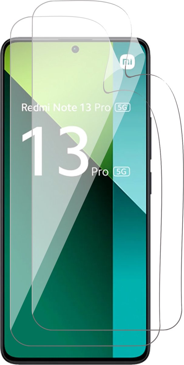 Screenprotector geschikt voor Xiaomi Redmi Note 13 Pro - 2x FlexGuard Screen Protector