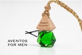 Marco Martely Aventos Multifunctioneel met hanger en houder - Autoparfum - Houtachtig - 7 ml - Autogeur - Autogeurverfrisser