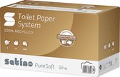 Satino | Puresoft | Papier toilette | Avec Casquette | 2 couches | 24x100m