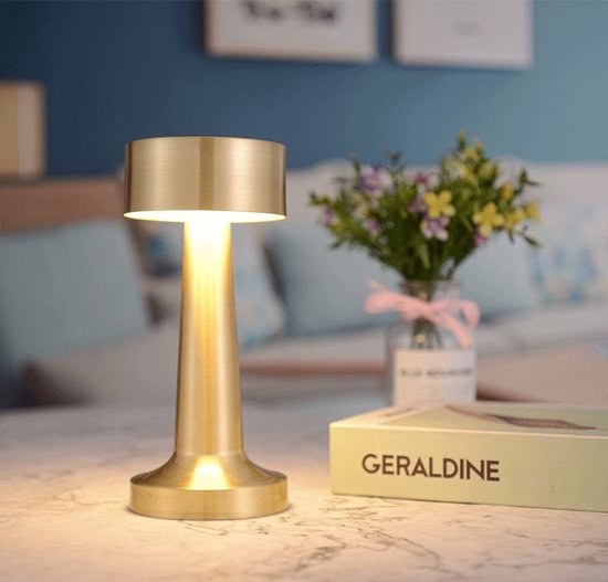 Lumineo Tafellamp LED Oplaadbaar