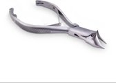 Belux surgical Instruments / Professionele Nageltang ( Ingegroeide nagels , nagelhoekjes) Spits Rechte Bek - Nagelknipper - RVS - Zilver - 14 cm