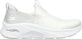 Skechers Arch Fit D'Lux - Glimmer Dust Dames Instappers - Wit - Maat 37
