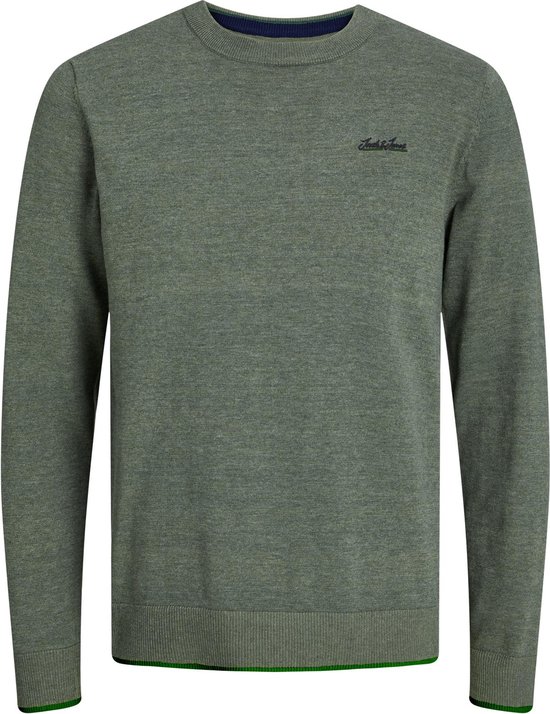 JACK & JONES Herren Pullover Jprblubastian - Washed Knit Crew Neck Für Frühjahr