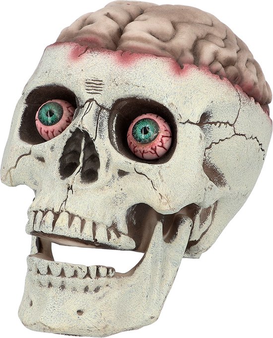 Skelet Halloween-masker voor heren, doodshoofd-masker voor volwassenen, skelet, schedel, horrormasker met beweegbare kaak, Halloween-decoratie, schedelmasker, skeletmasker (grijs