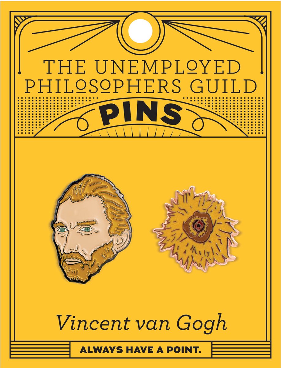 UPG Pins - Van Gogh and Sunflower