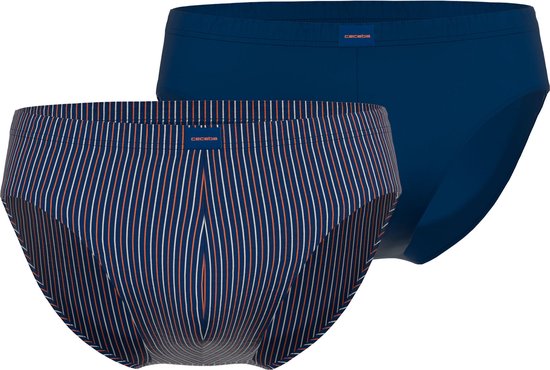 CECEBA Heren Slip 2 pack - Blauw - Maat L