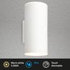 Briloner - Lampe d'extérieur - Lima - Aanraken - dimbaar in stappen - Opladen via USB - oplaadbare batterij - spatwater bescherming - 15,5 x 7 x 8 cm - Zwart