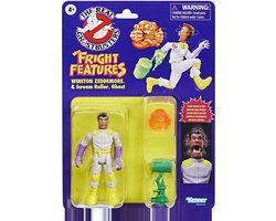 Winston Zeddemore & Scream Roller Ghost - Fright Features - The Real Ghostbusters - Kenner Classics