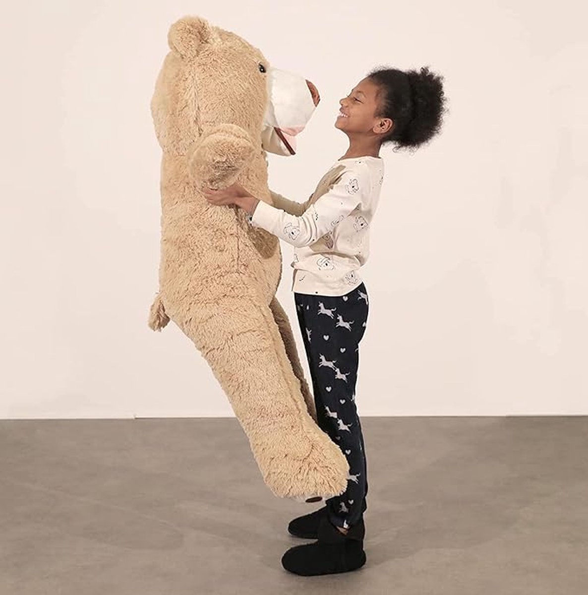 bananair Osito Gigante de Peluche (130 cm a 340 cm) 5 Colores Disponibles (Beige - Gris - Marrón