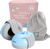 E-Quality Products - protection auditive bébé - bande antidérapante - bleu - protection auditive bébé - écouteurs bébé - protection auditive - cache-oreilles bébé - cache-oreilles bébé - protection auditive enfants