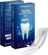 PurelyGoods® Professionele Teeth Whitening Strips - Tandenbleekset - Tandenbleek Strips - Tandenblekers - 14 Behandelingen - Geen Peroxide - Incl. Handleiding