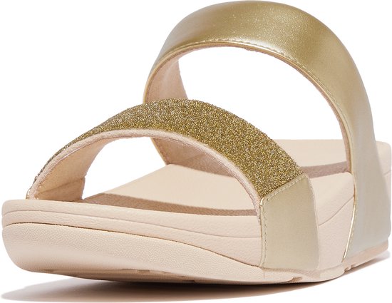 FitFlop Lulu Opul Slides GOUD - Maat 37