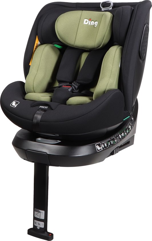 Ding Kai Autostoel - Forest Green - 360° Draaibare Isofix Autostoel - i-Size - Vanaf 40 tot 150cm - 0 tot 12 jaar van Ding Kai — afbeelding 2