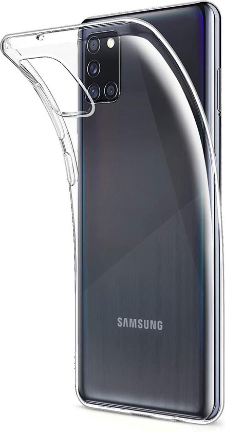 Samsung Galaxy A31 Coque arrière Antichoc silicone Transparent