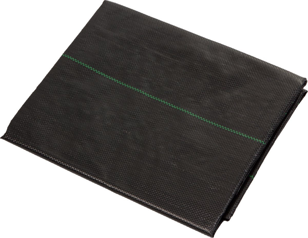 Greenmill agrotextiel - anti-wier - 100g - 1x5m - zwart, GR1016