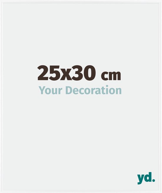 Cadre Photo Your Decoration Evry - 25x30cm - Wit Brillant
