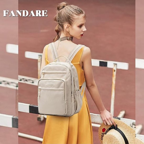 School Rugzak Casual Daypack Tassen voor 15.4 Inch Laptop Waterbestendig Stijlvolle College Reizen Zakelijk Tas voor Universiteit Studenten Unisex