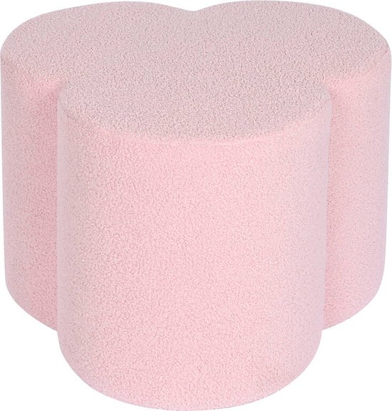 Voetensteun DKD Home Decor Roze 53 x 53 x 40 cm