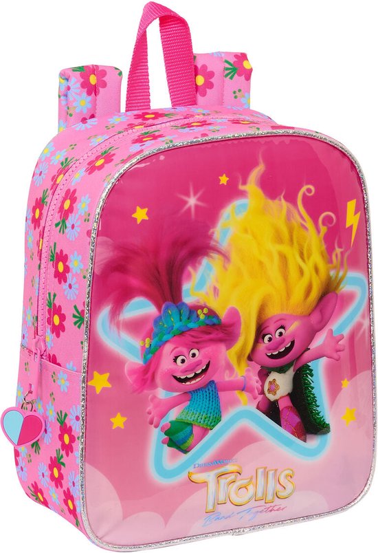 Kinderrugzak Trolls Roze 22 x 27 x 10 cm