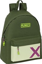 Munich Schoolrugzak Munich Bright Khaki Groen 33 X 42 X 15 Cm