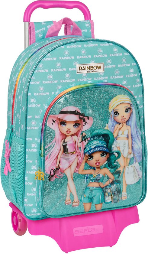 Rainbow High Rucksack – Stylischer Schulrucksack Für Fans Der Rainbow High Puppen
