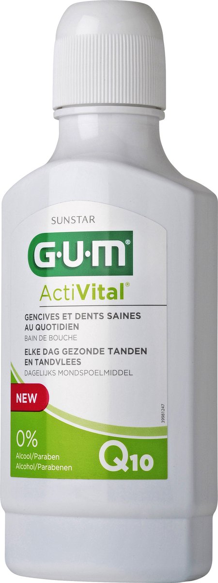 Goedkoopste GUM ActiVital Mondspoelmiddel - 300 ml