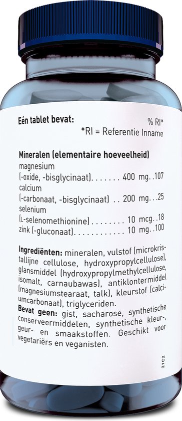 Orthica Magnesium-400 - hoge dosering - 60 tabletten